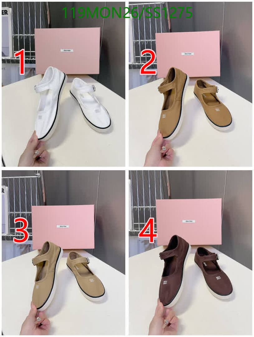Miu Miu-Women Shoes Code: SS1275 $: 119USD