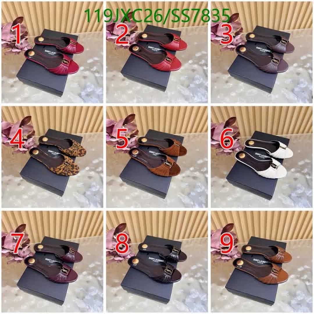 YSL-Women Shoes Code: SS7835 $: 119USD