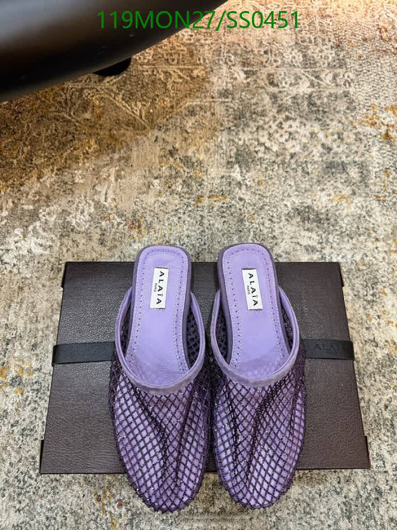 Alaia-Women Shoes Code: SS0451 $: 119USD