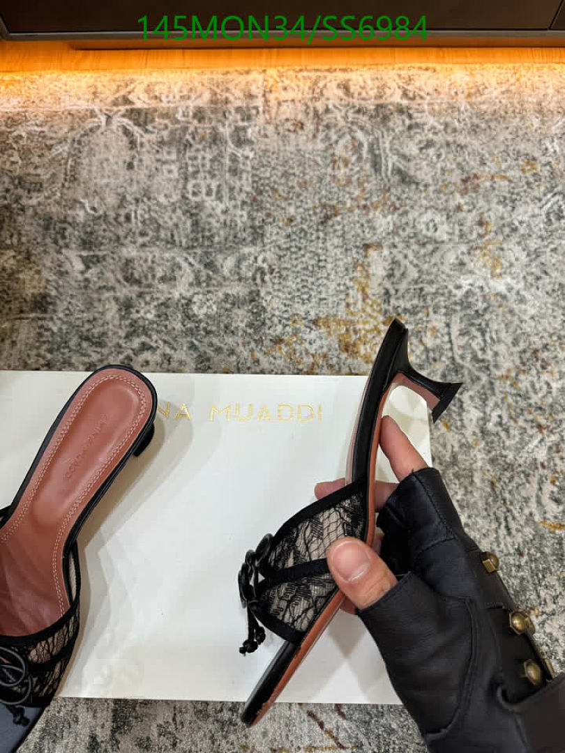 Amina Muaddi-Women Shoes Code: SS6984 $: 145USD