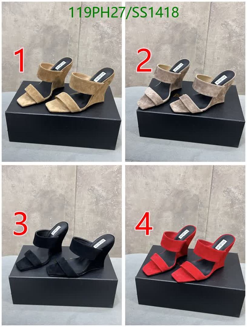 Alaia-Women Shoes Code: SS1418 $: 119USD