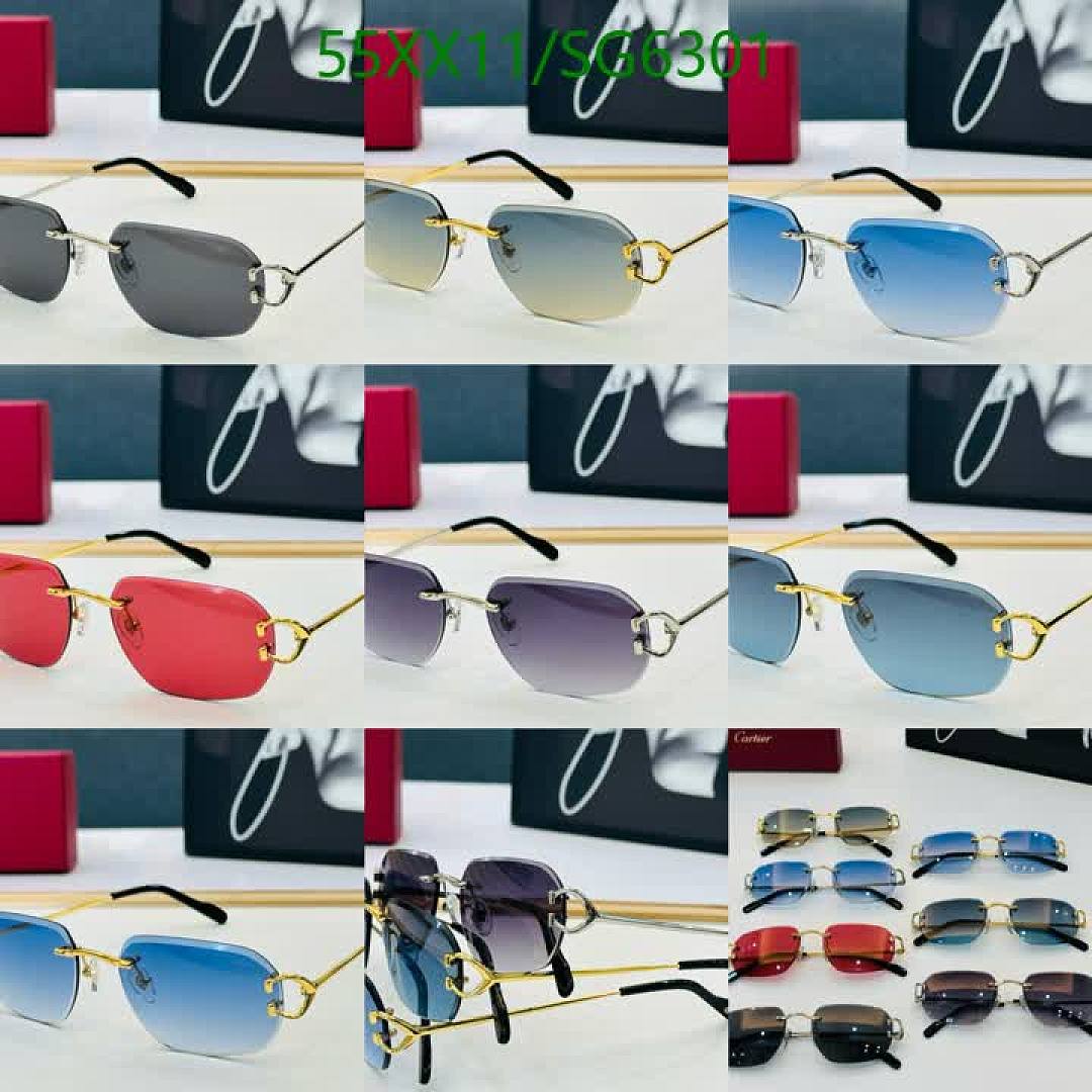 Cartier-Glasses Code: SG6301 $: 55USD