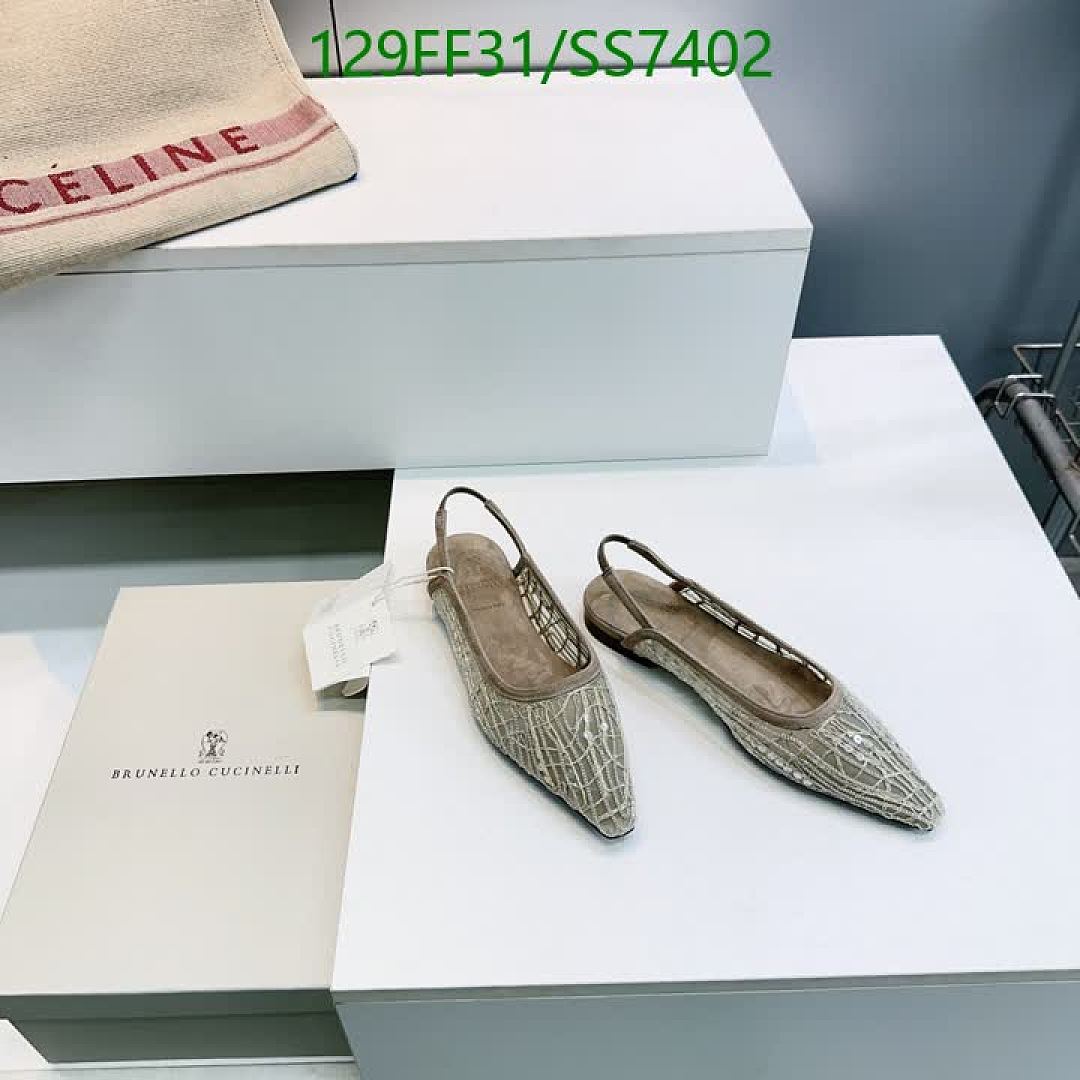 Brunello Cucinelli-Women Shoes Code: SS7402 $: 129USD