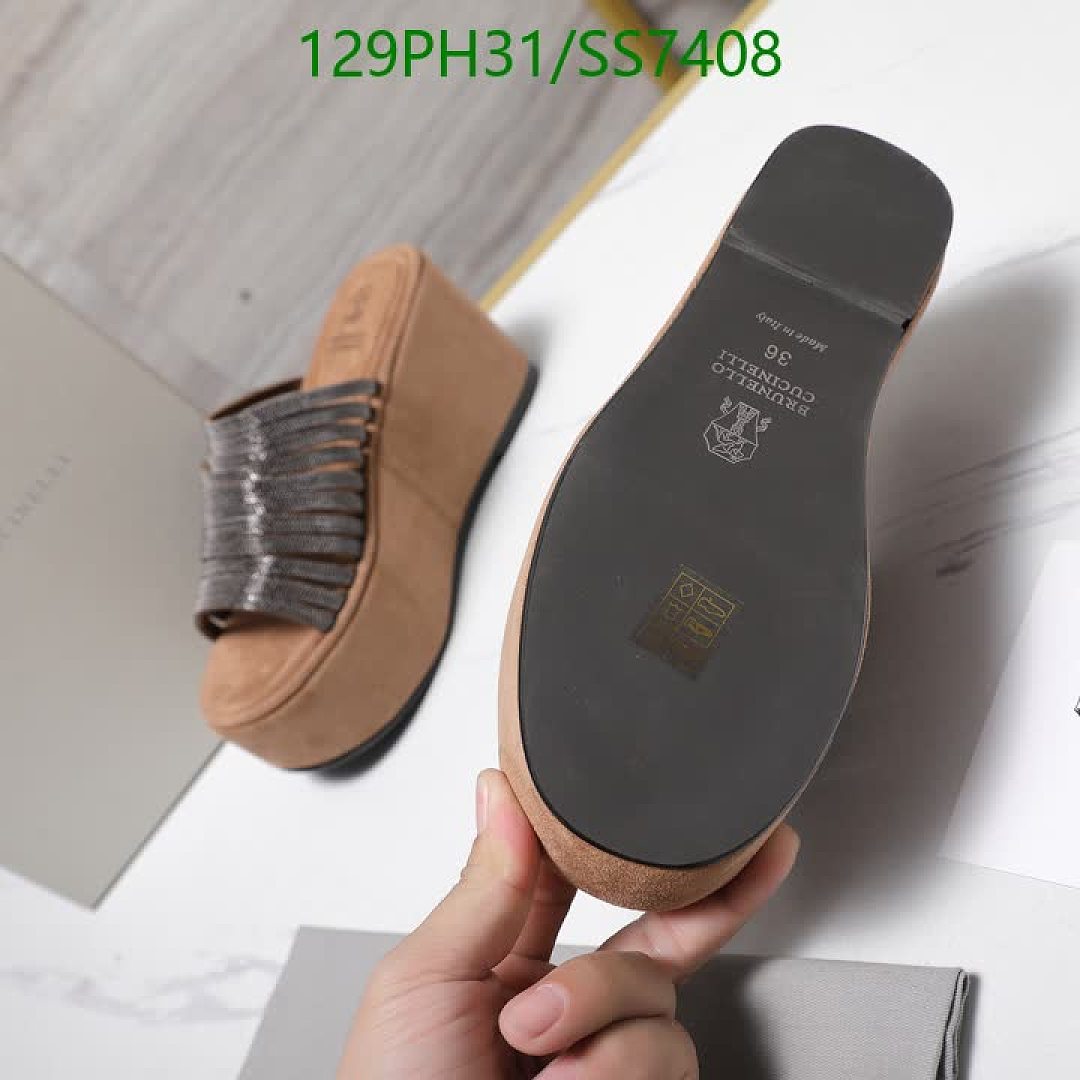 Brunello Cucinelli-Women Shoes Code: SS7408 $: 129USD