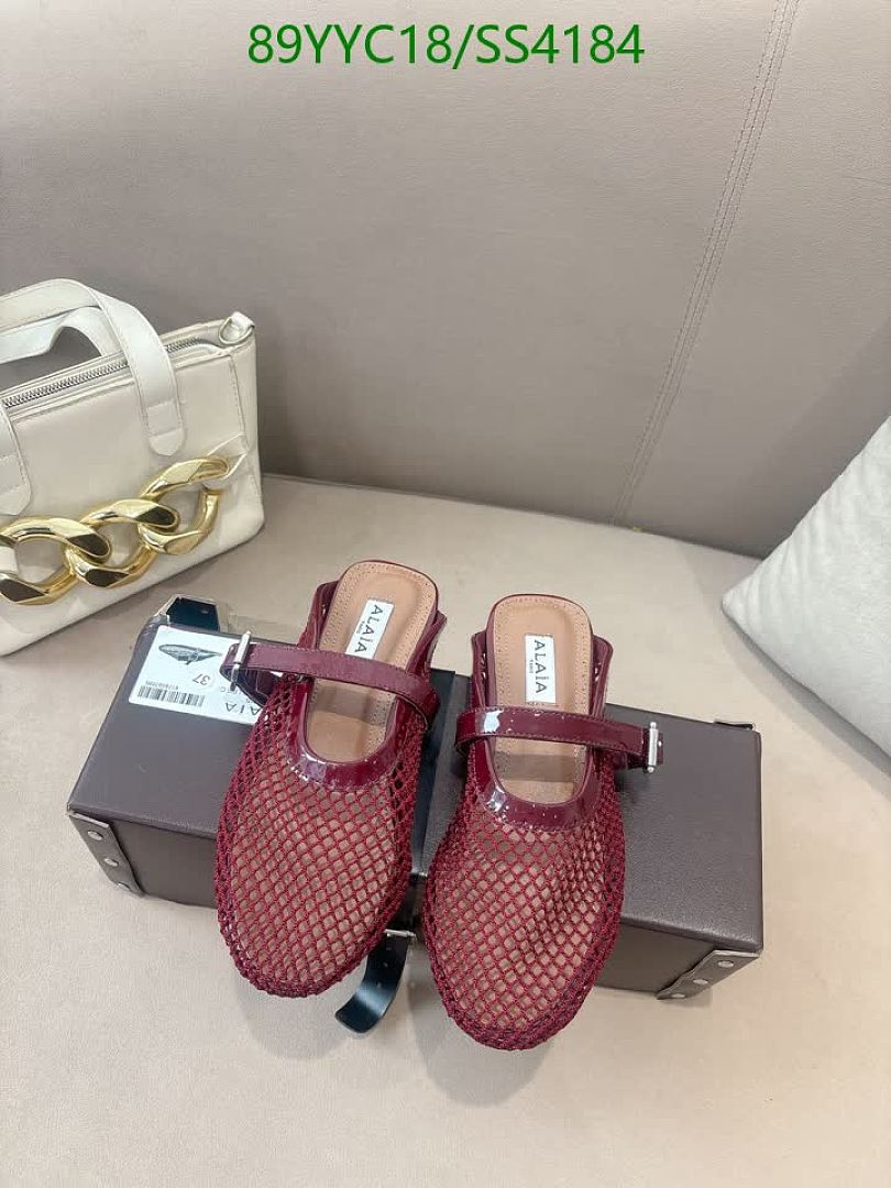 Alaia-Women Shoes Code: SS4184 $: 89USD