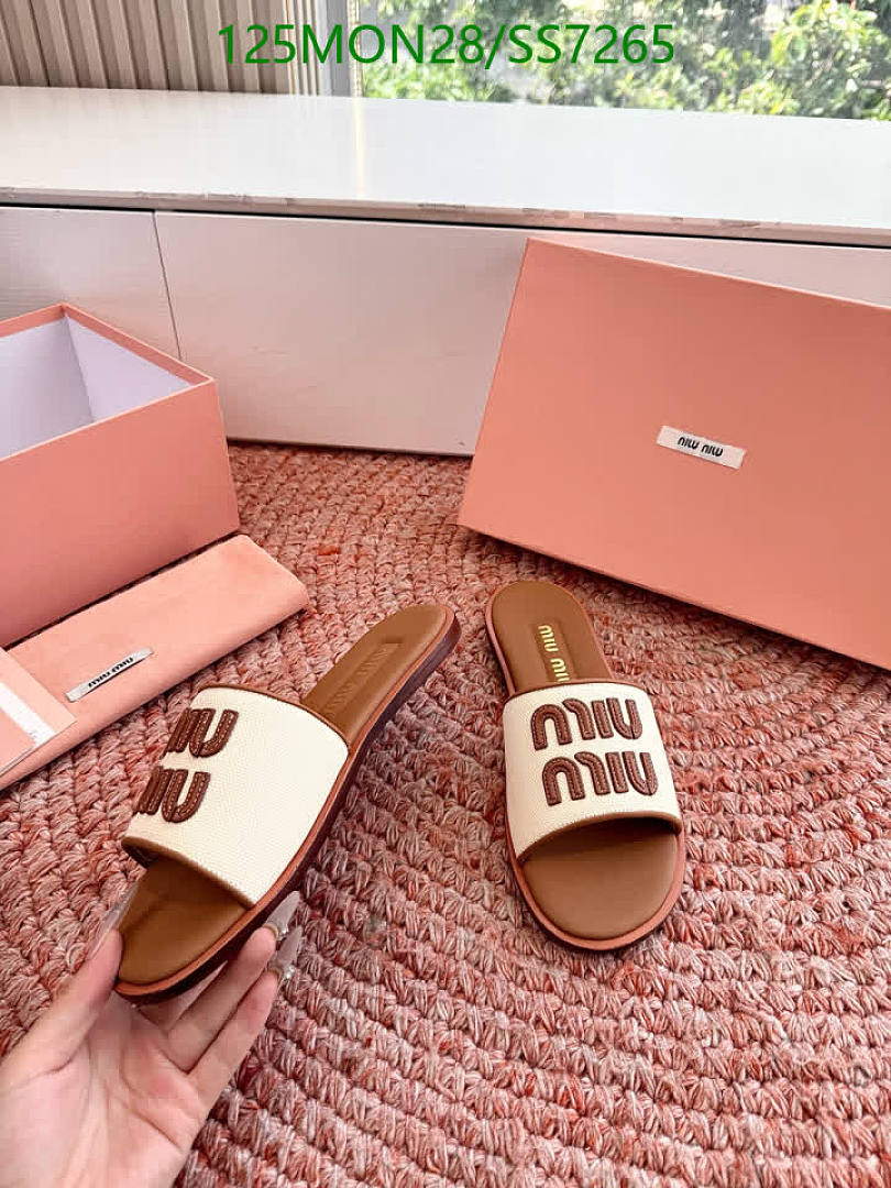 Miu Miu-Women Shoes Code: SS7265 $: 125USD