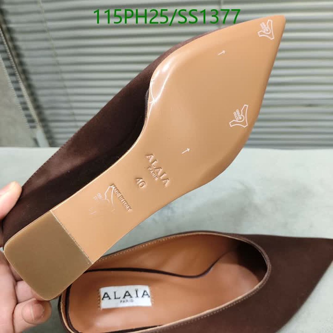 Alaia-Women Shoes Code: SS1377 $: 115USD