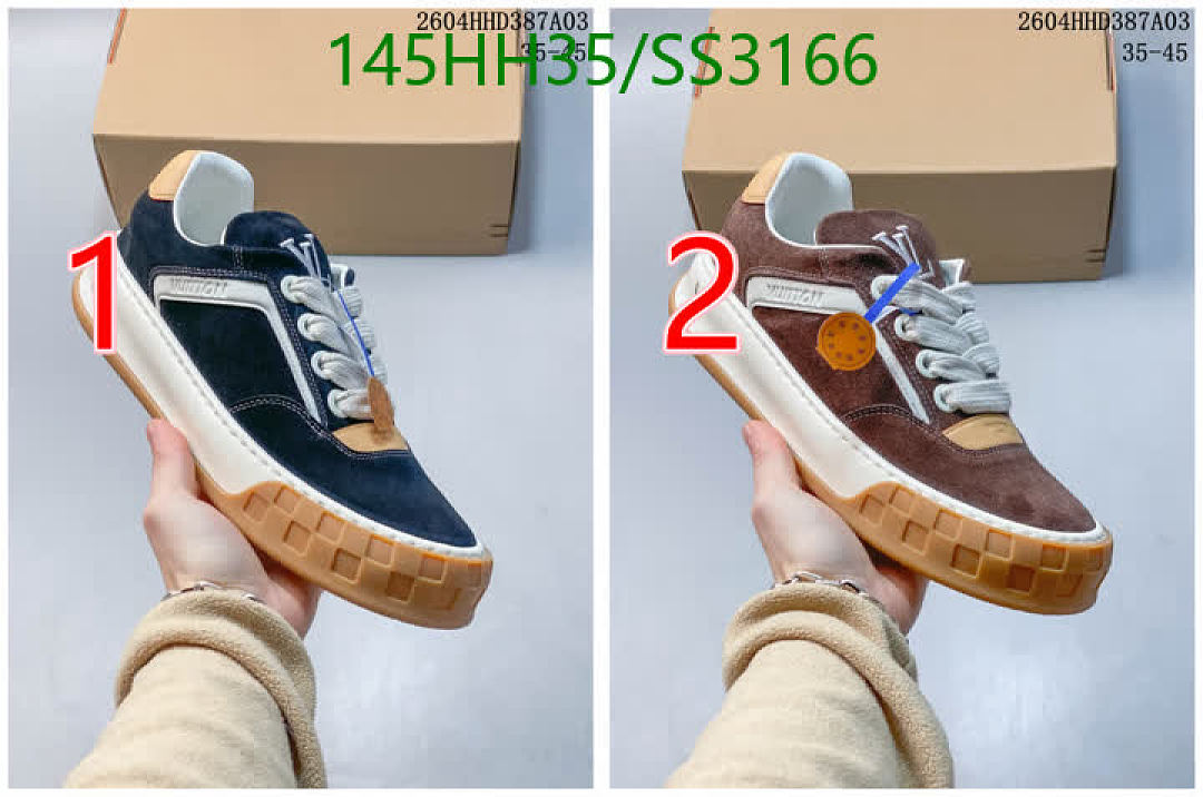LV-Men shoes Code: SS3166 $: 145USD