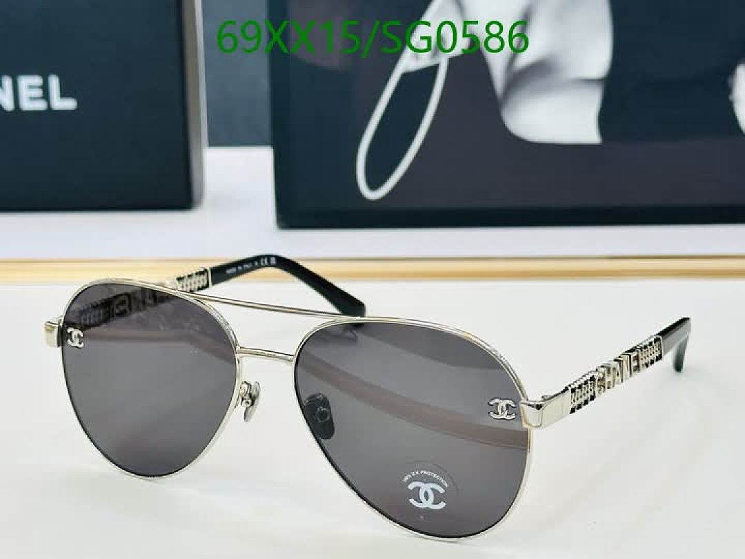 Chanel-Glasses Code: SG0586 $: 69USD