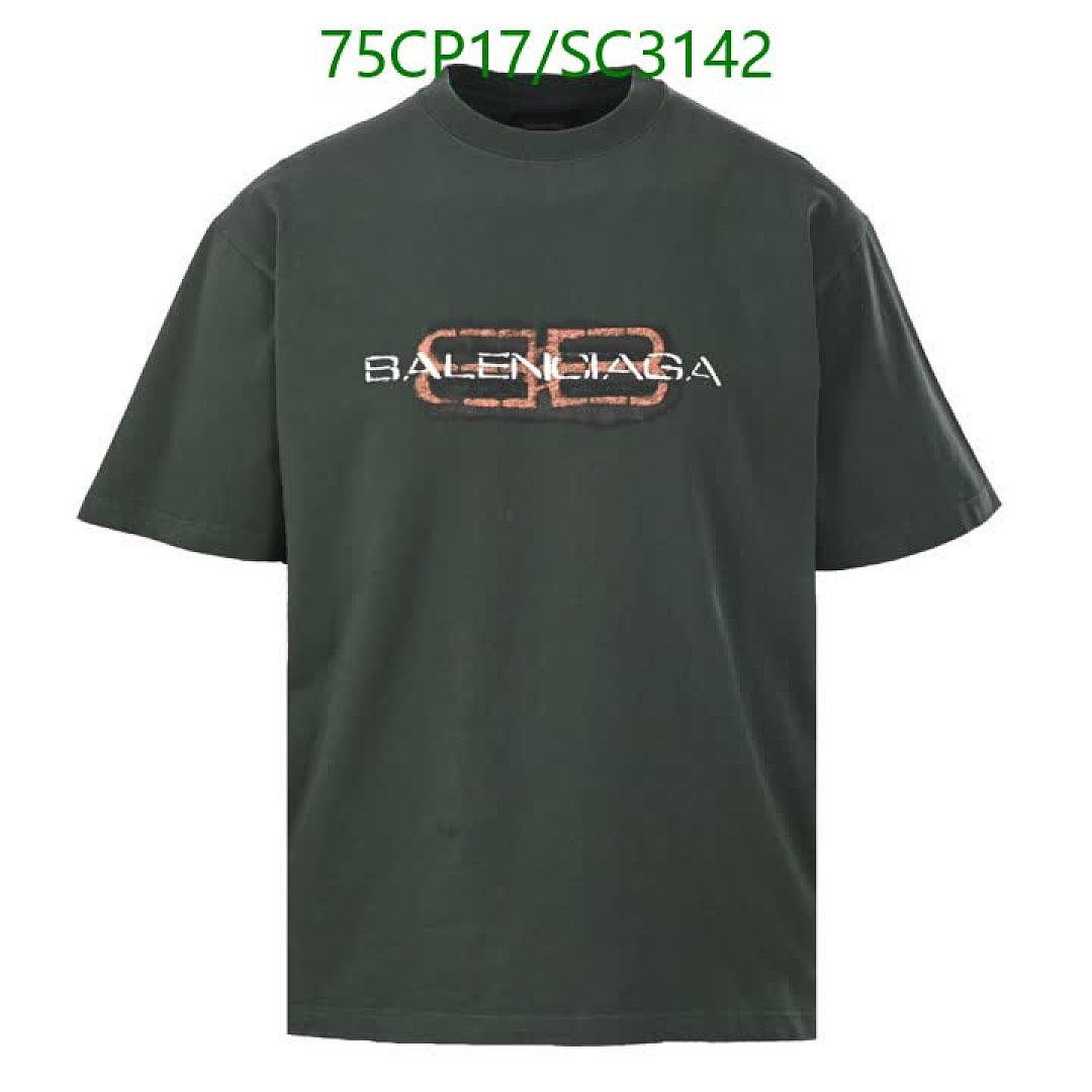 Balenciaga-Clothing Code: SC3142 $: 75USD
