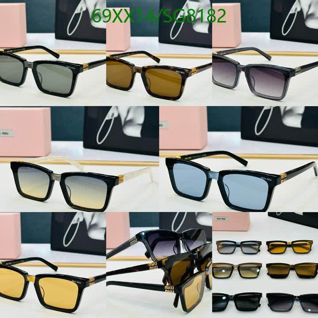 Miu Miu-Glasses Code: SG8182 $: 69USD