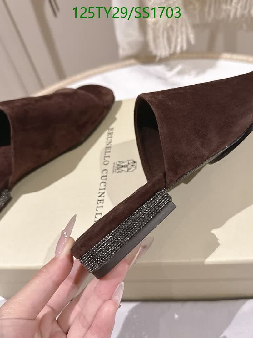 Brunello Cucinelli-Women Shoes Code: SS1703 $: 125USD