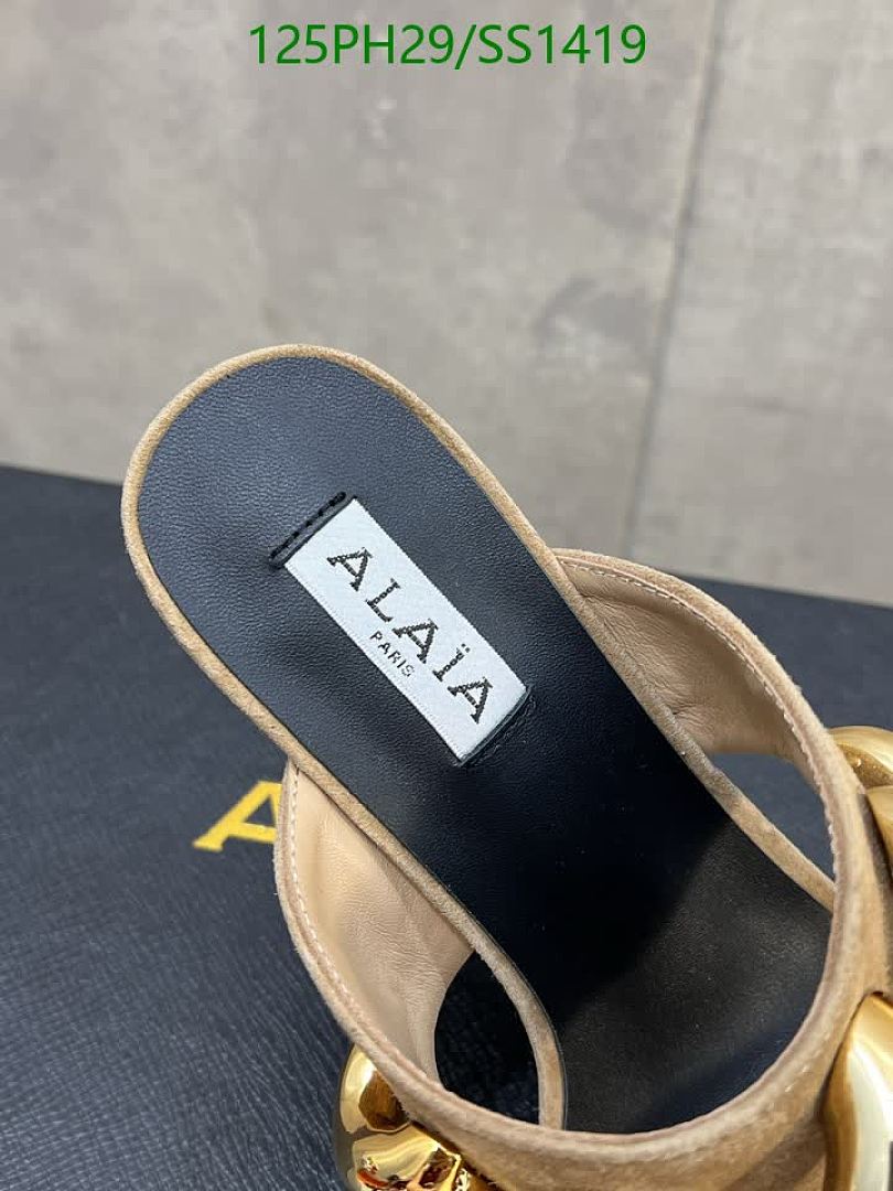 Alaia-Women Shoes Code: SS1419 $: 125USD