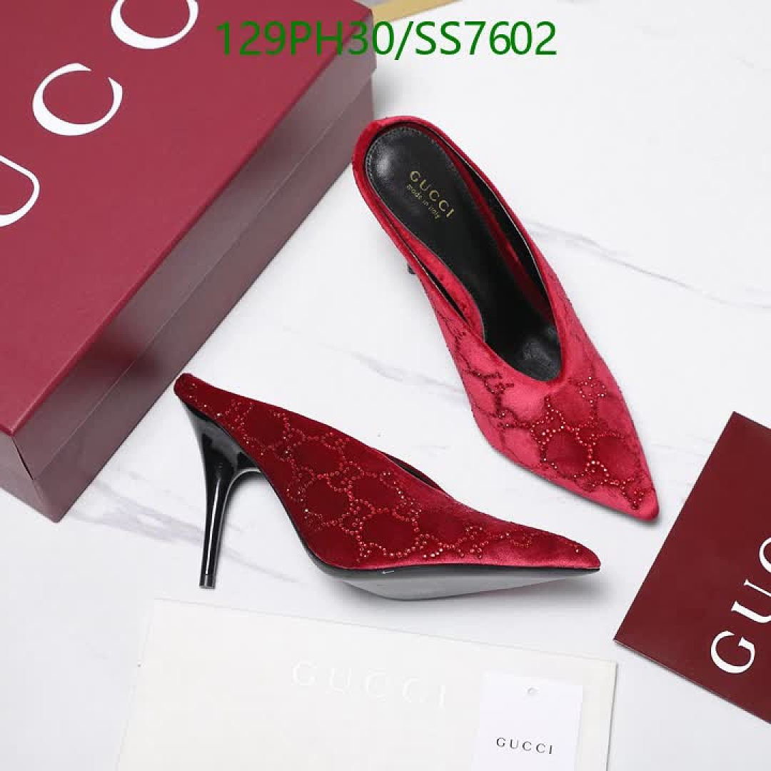 Gucci-Women Shoes Code: SS7602 $: 129USD