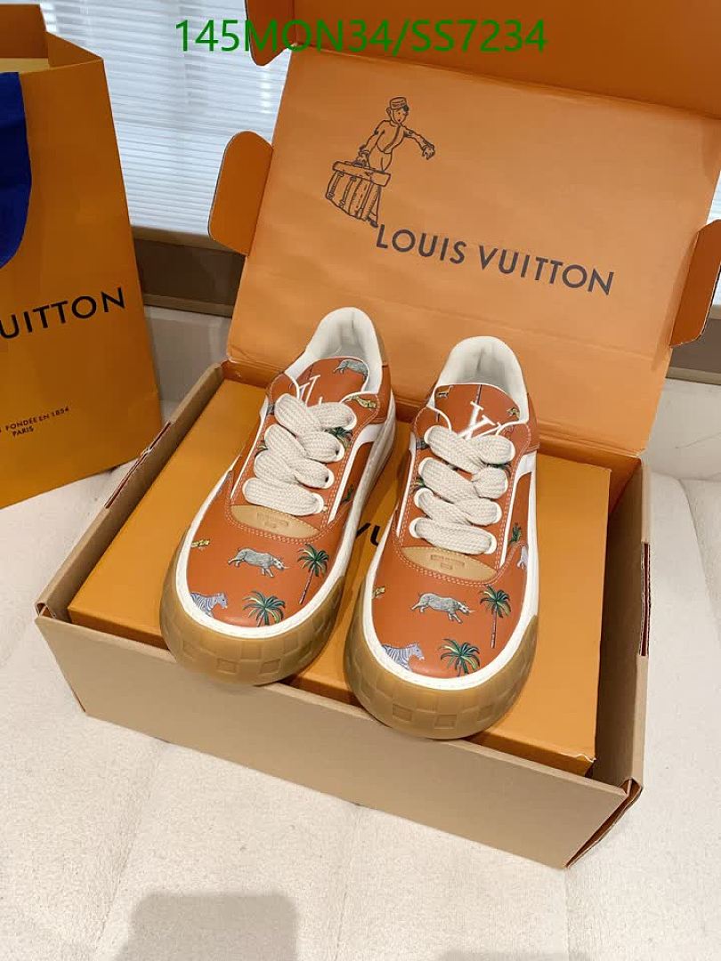 LV-Men shoes Code: SS7234 $: 145USD
