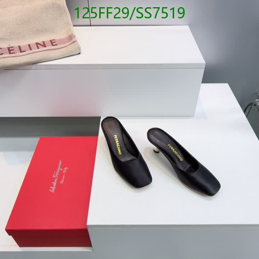 Ferragamo-Women Shoes Code: SS7519 $: 125USD