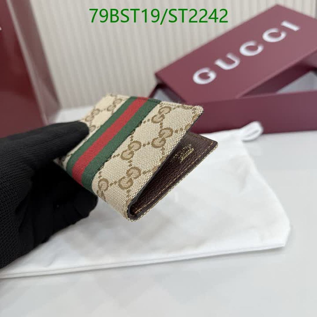 Gucci-Wallet Mirror Quality Code: ST2242 $: 79USD