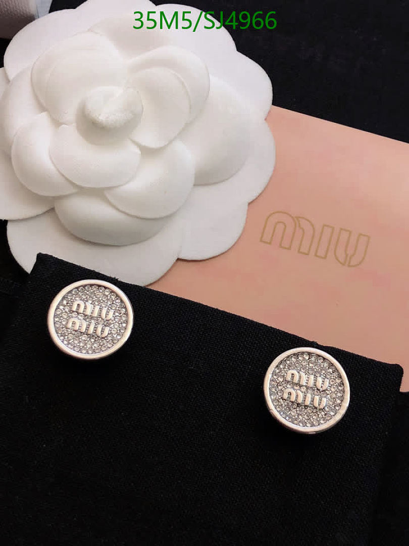 Miu Miu-Jewelry Code: SJ4966 $: 35USD