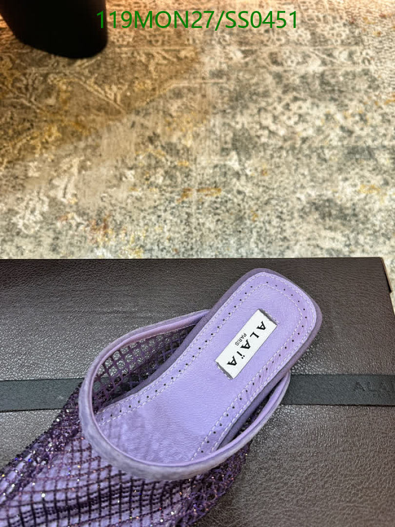 Alaia-Women Shoes Code: SS0451 $: 119USD