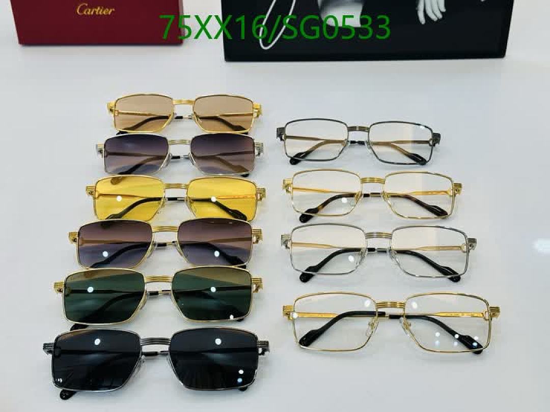 Cartier-Glasses Code: SG0533 $: 75USD