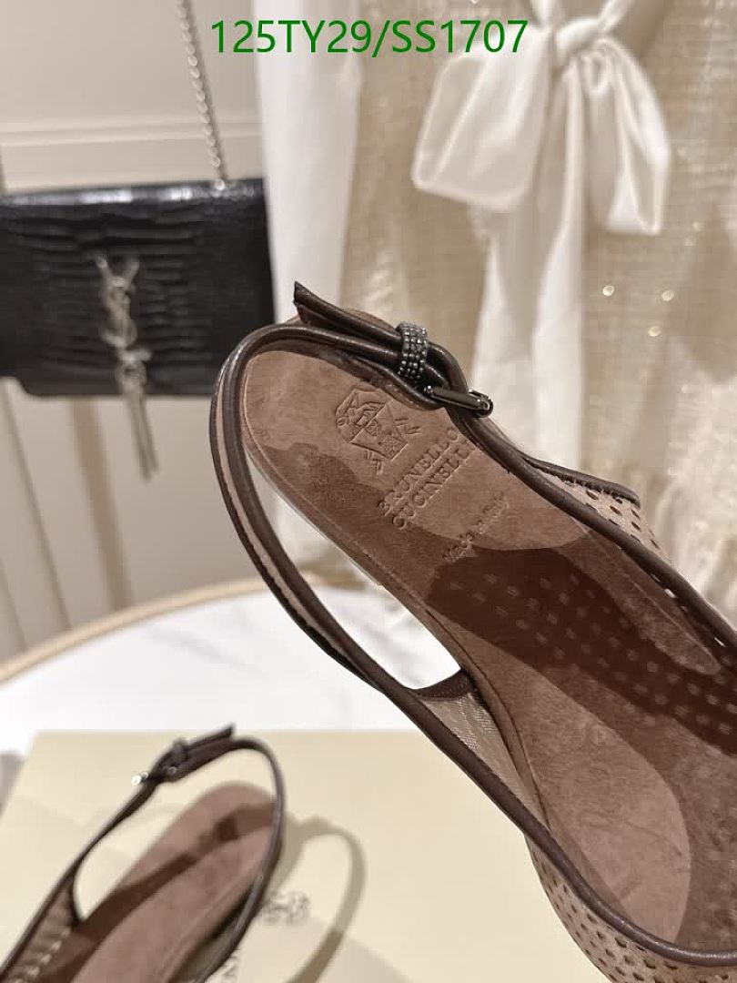 Brunello Cucinelli-Women Shoes Code: SS1707 $: 125USD