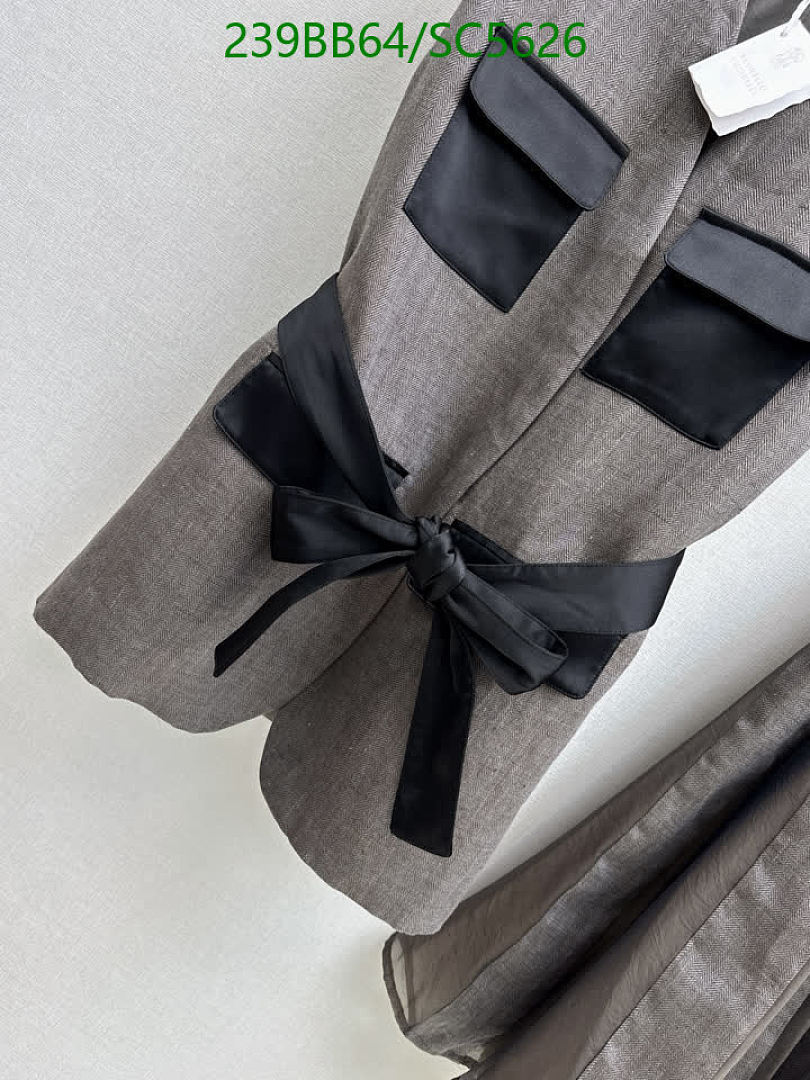 Brunello Cucinelli-Clothing Code: SC5626 $: 239USD