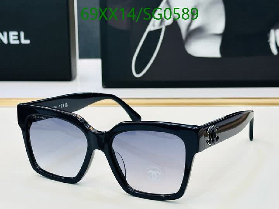 Chanel-Glasses Code: SG0589 $: 69USD