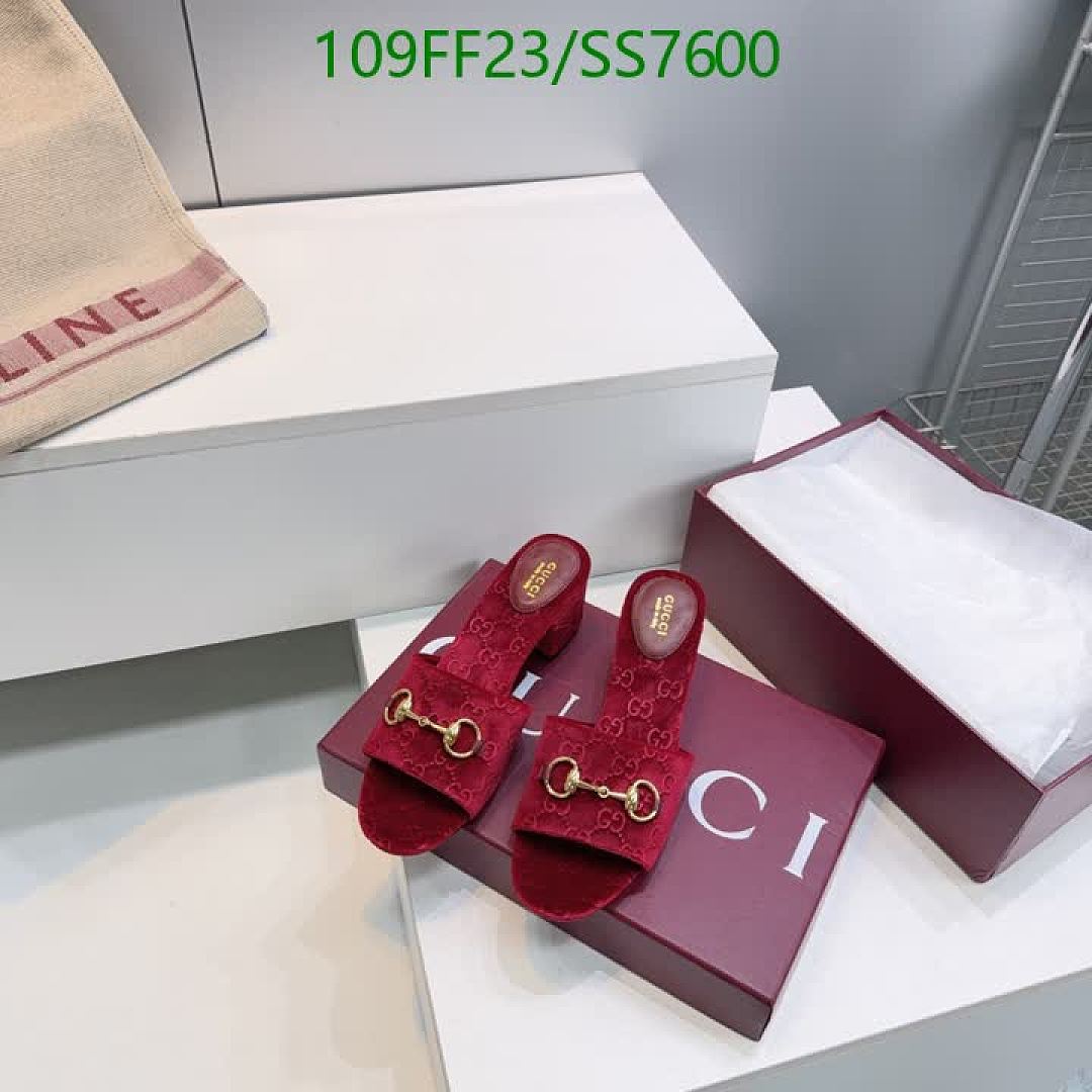 Gucci-Women Shoes Code: SS7600 $: 109USD