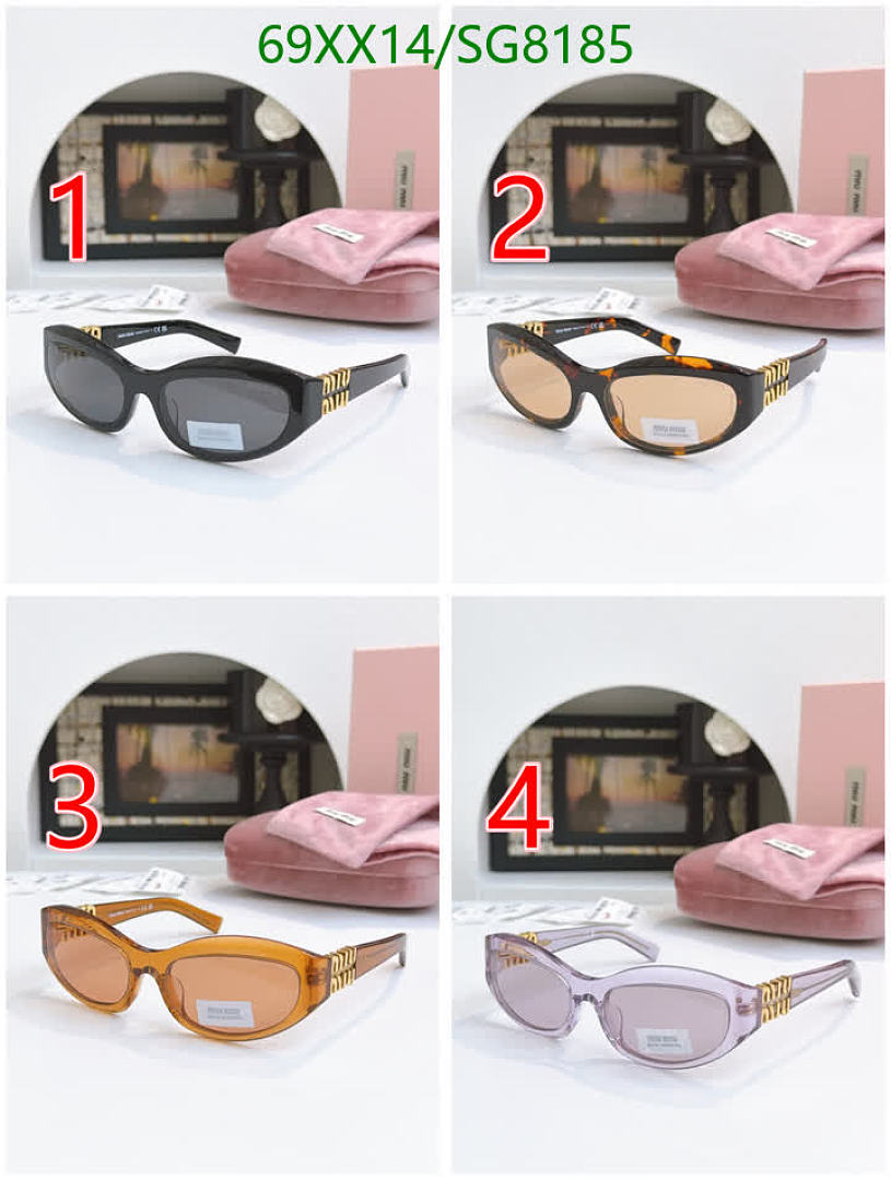Miu Miu-Glasses Code: SG8185 $: 69USD