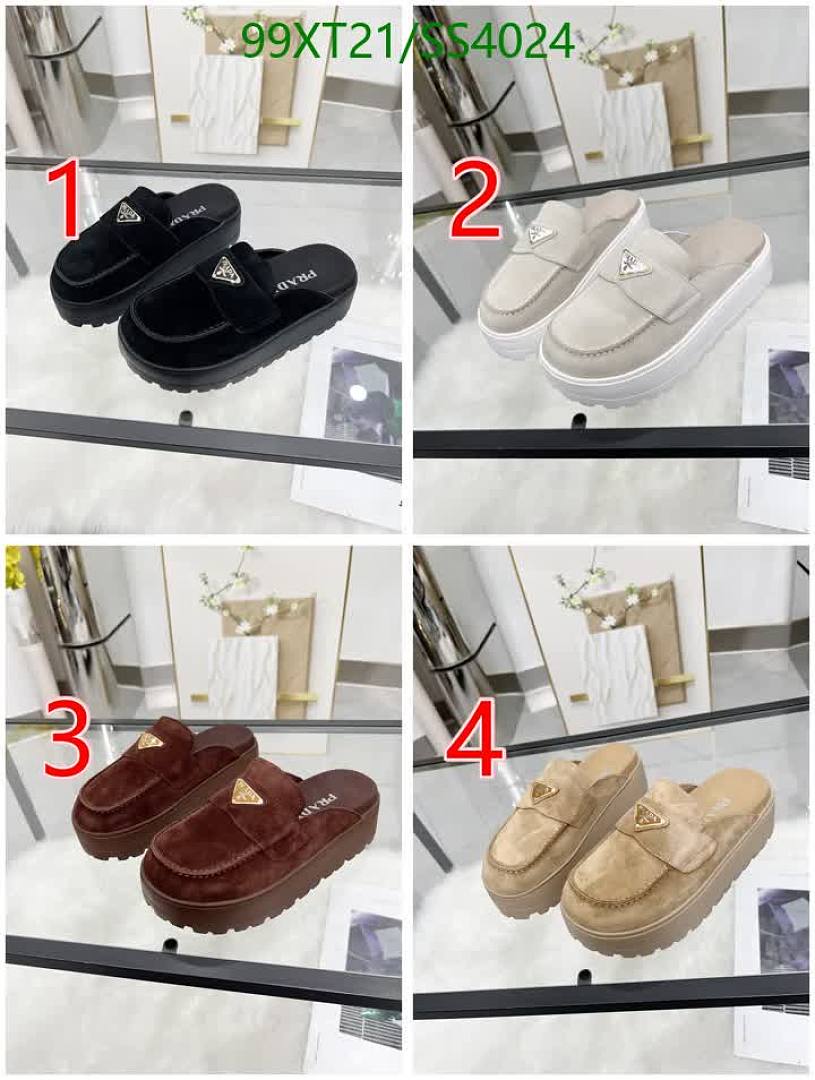 Prada-Women Shoes Code: SS4024 $: 99USD