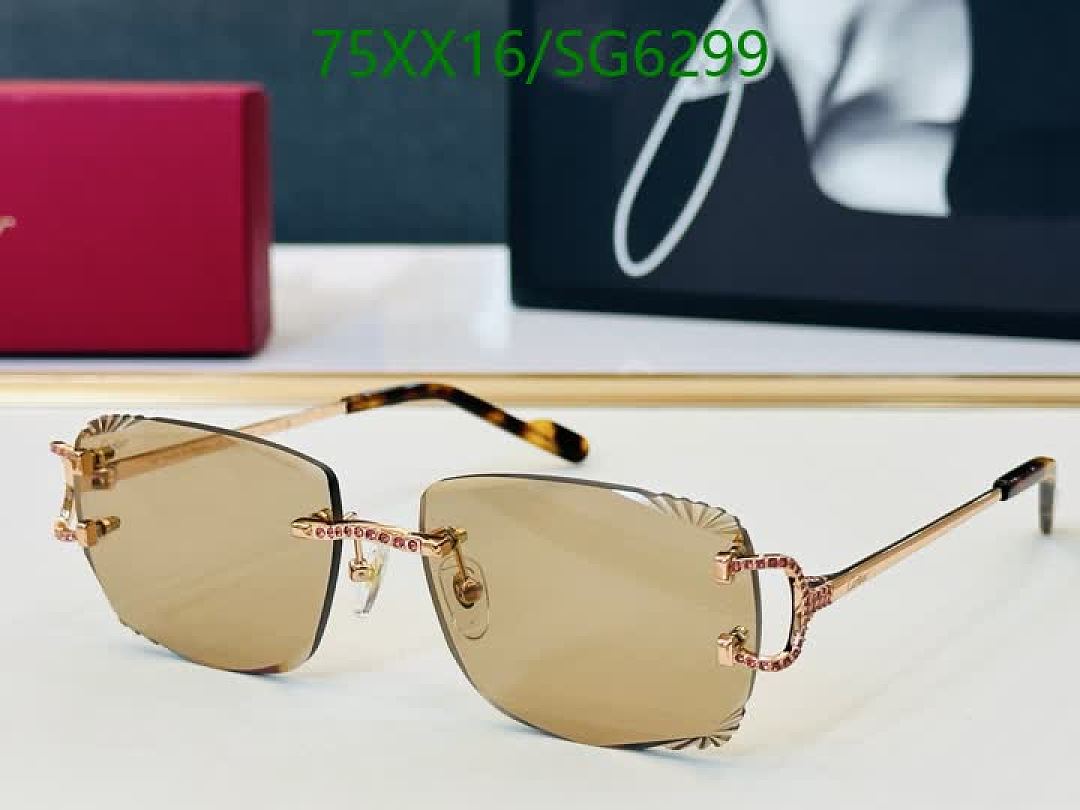 Cartier-Glasses Code: SG6299 $: 75USD