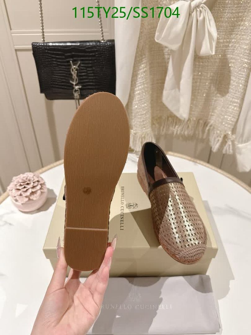 Brunello Cucinelli-Women Shoes Code: SS1704 $: 115USD