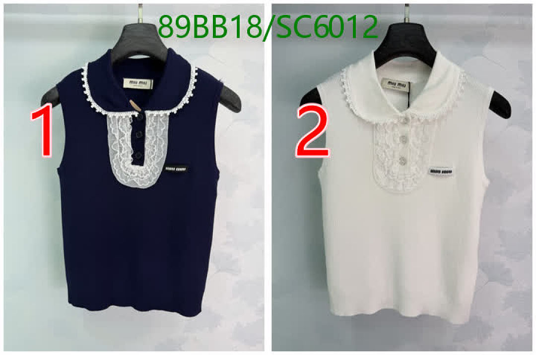 Miu Miu-Clothing Code: SC6012 $: 89USD