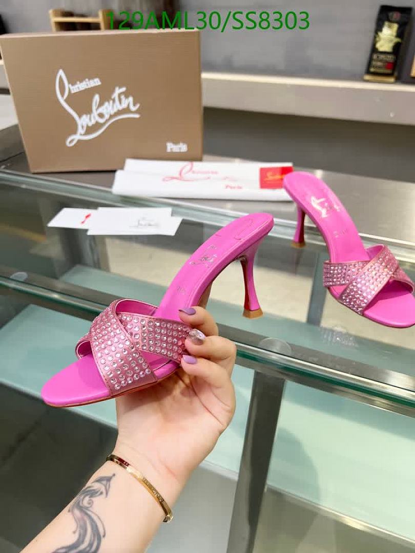 Christian Louboutin-Women Shoes Code: SS8303 $: 129USD