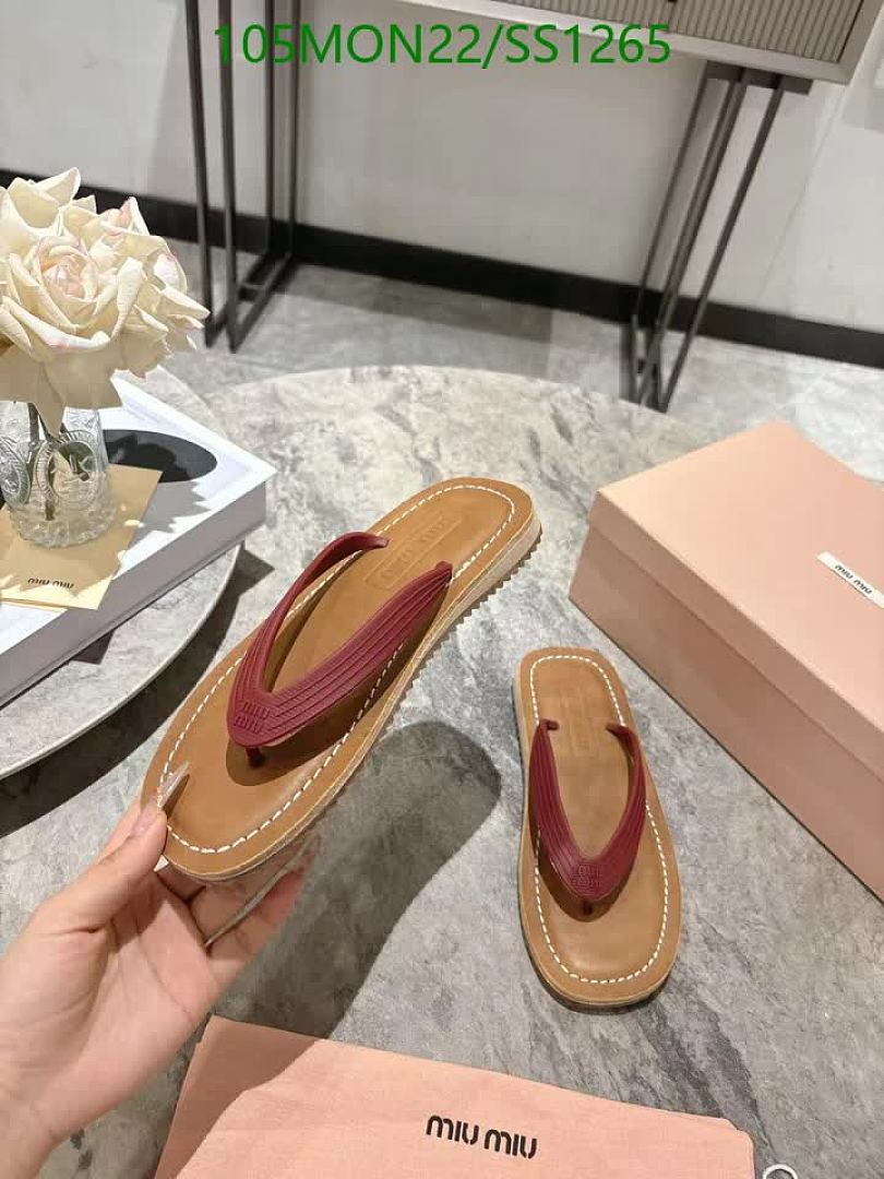 Miu Miu-Women Shoes Code: SS1265 $: 105USD