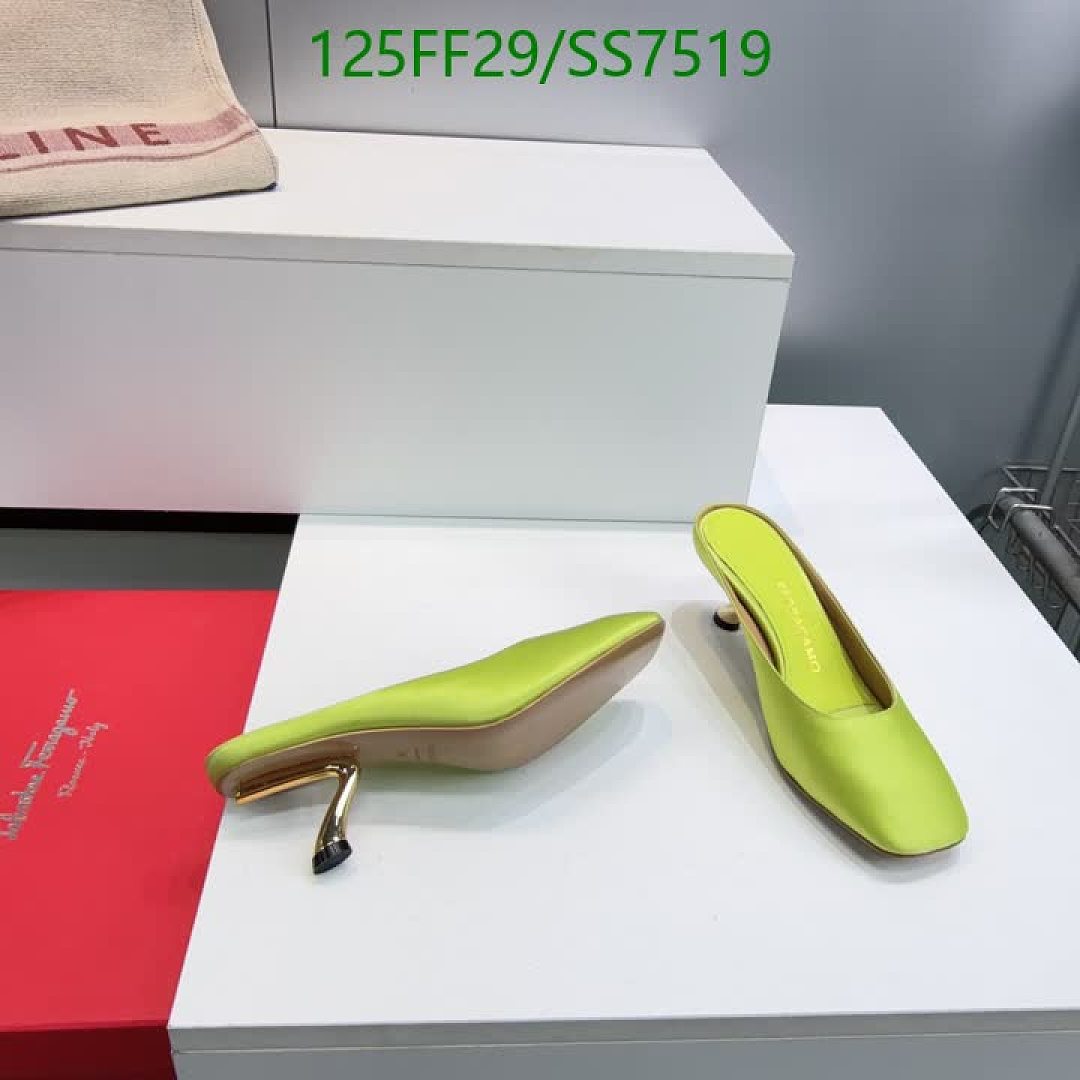 Ferragamo-Women Shoes Code: SS7519 $: 125USD