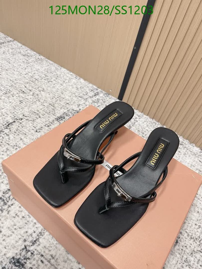Miu Miu-Women Shoes Code: SS1203 $: 125USD