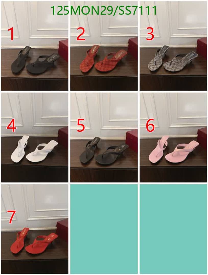 Gucci-Women Shoes Code: SS7111 $: 125USD