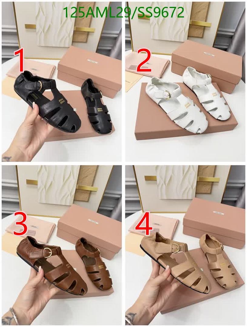 Miu Miu-Women Shoes Code: SS9672 $: 125USD