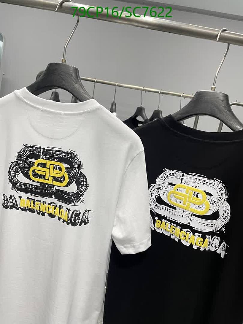Balenciaga-Clothing Code: SC7622 $: 79USD