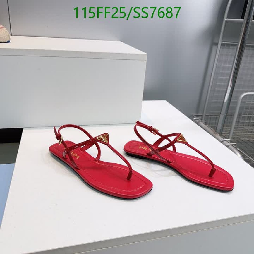 Prada-Women Shoes Code: SS7687 $: 115USD