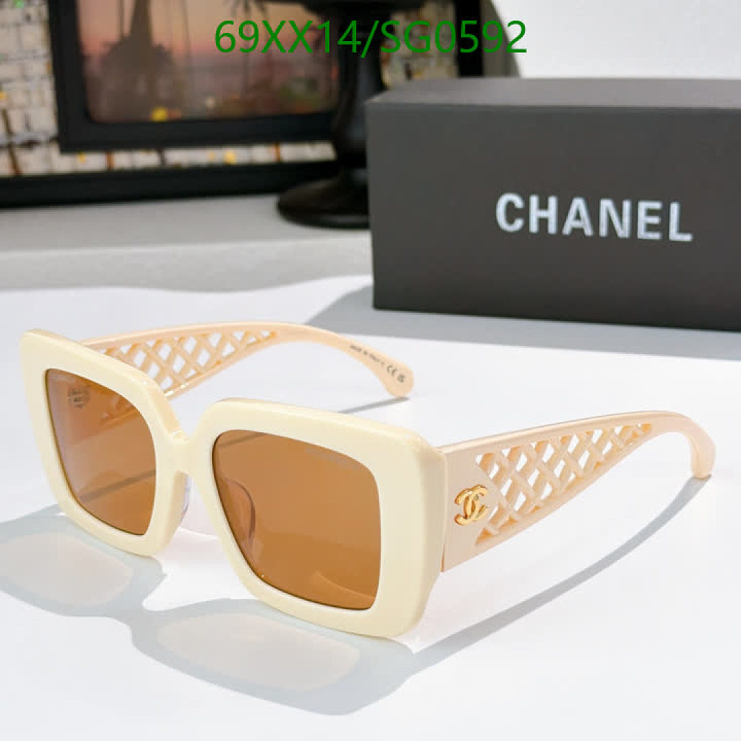 Chanel-Glasses Code: SG0592 $: 69USD