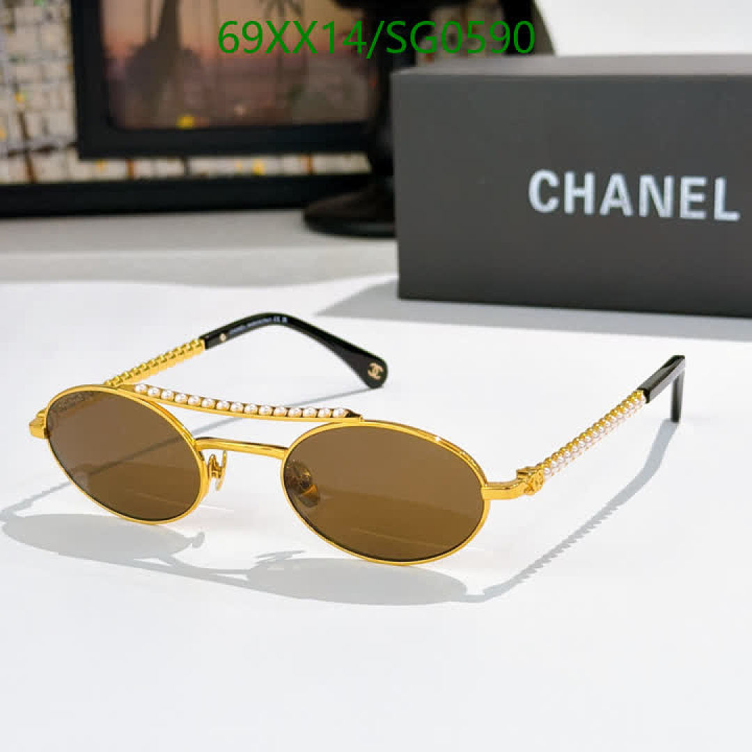 Chanel-Glasses Code: SG0590 $: 69USD