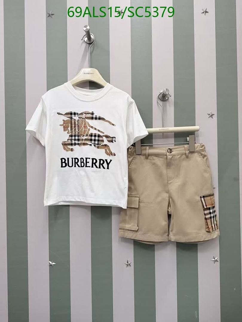 Burberry-Kids Clothing Code: SC5379 $: 69USD