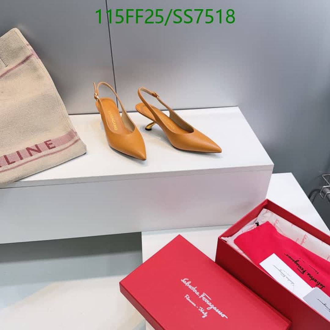 Ferragamo-Women Shoes Code: SS7518 $: 115USD