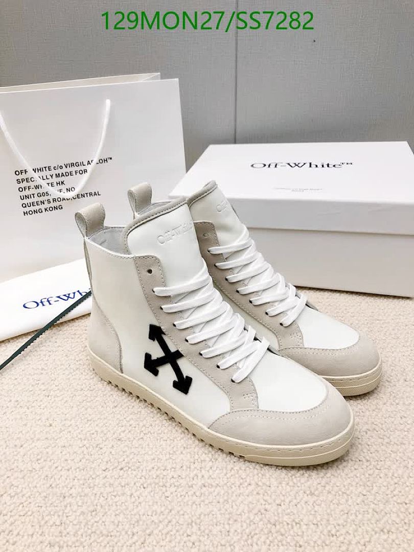 Off-White-Men shoes Code: SS7282 $: 129USD