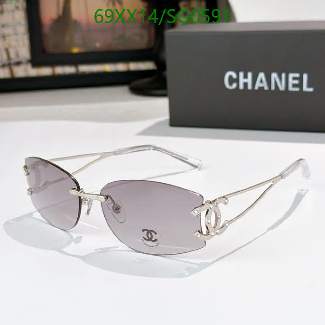 Chanel-Glasses Code: SG0591 $: 69USD