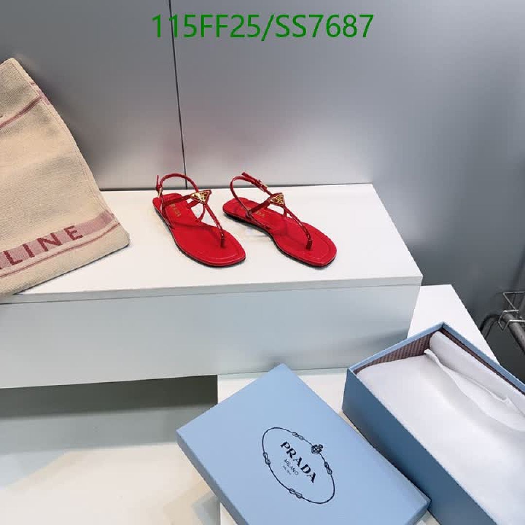 Prada-Women Shoes Code: SS7687 $: 115USD