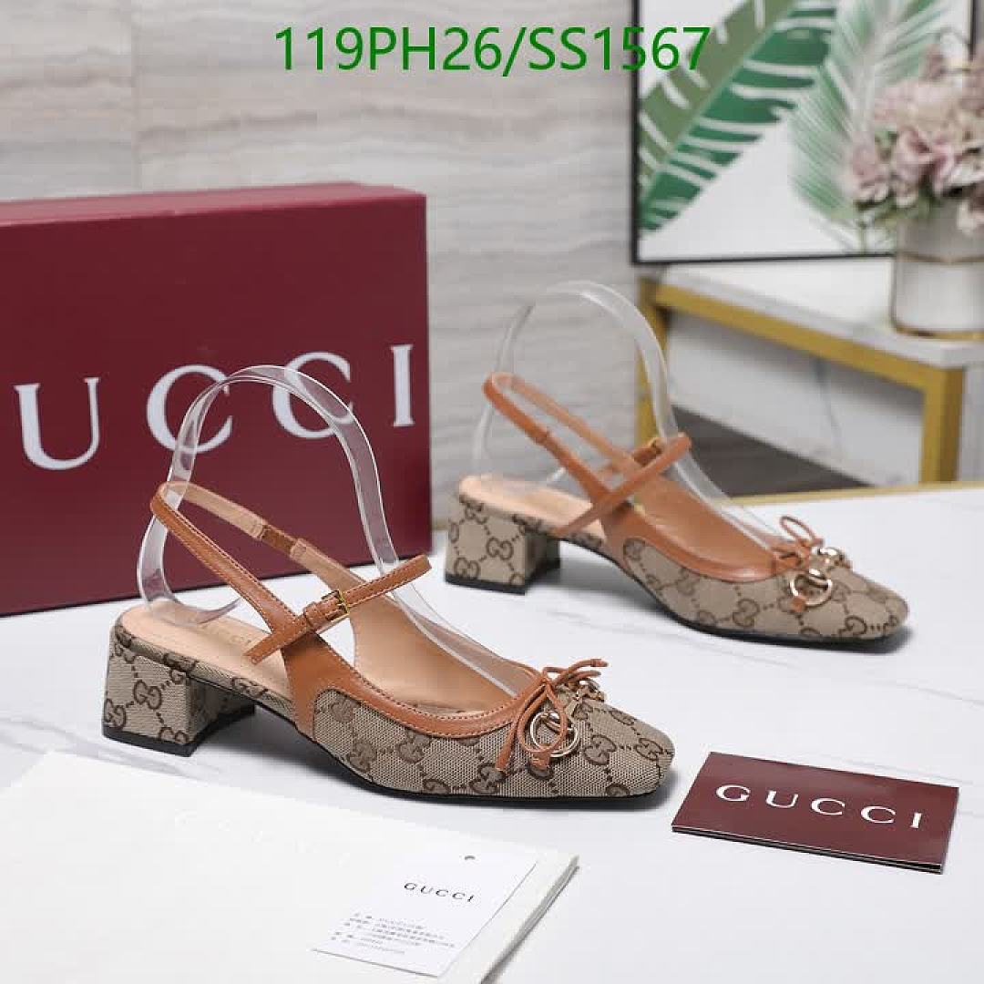 Gucci-Women Shoes Code: SS1567 $: 119USD