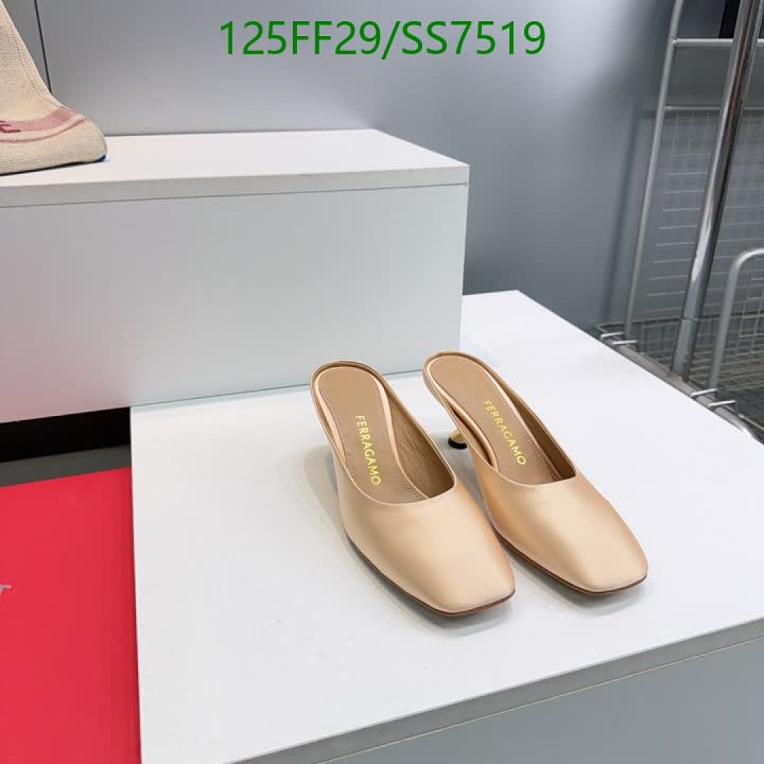 Ferragamo-Women Shoes Code: SS7519 $: 125USD